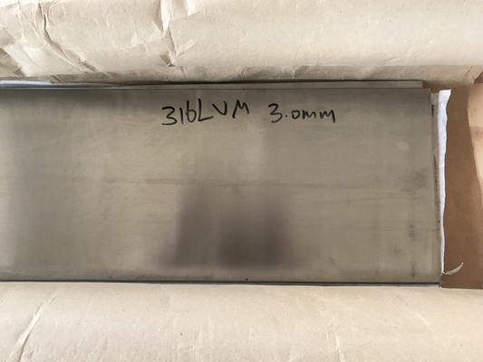 ASTM F139 Implant Material 316LVM UNS S31673 Stainless Steel Sheets