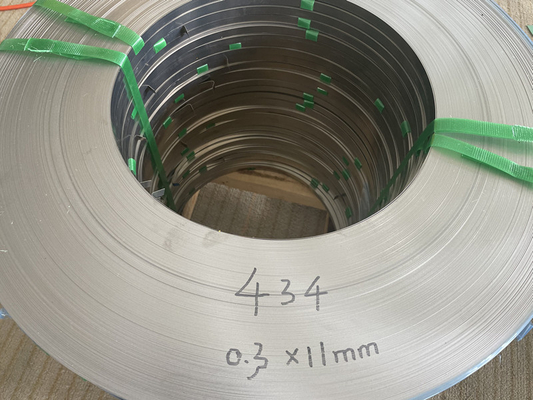 Ferritic AISI 434 EN 1.4113 DIN X6CrMo17-1 Stainless Steel Strip And Coil
