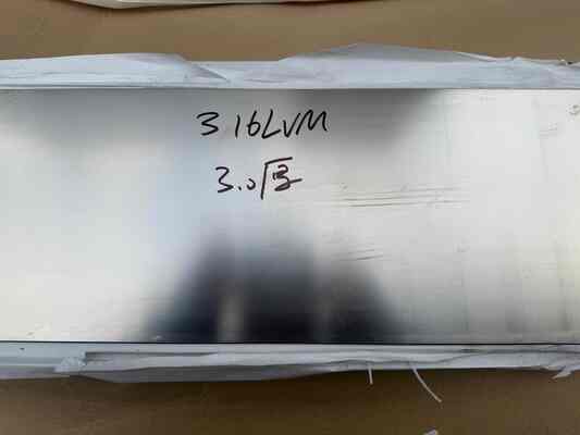 1.4441 Stainless Steel Sheets 316LVM Plates ASTM F139 ISO 5832-1
