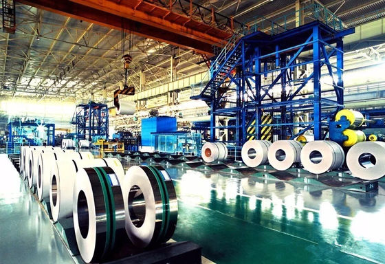 Tira de acero inoxidable en frío de la precisión en la bobina JIS SUS316L