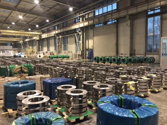 Tira de acero inoxidable en frío de la precisión del EN 1,4310 de AISI 301 (tira estrecha)